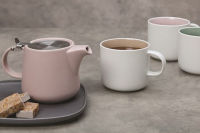 Чайник с ситечком Оттенки (розовый), 600мл - фото 2