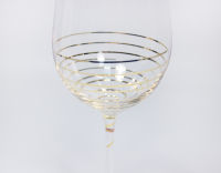 Бокалы для вина "Виола " Золотая спираль, 350 мл (2шт) - фото 4