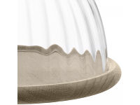 Блюдо со стеклянным куполом Aurelia D25 см - фото 5