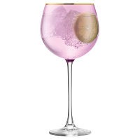 Набор из 2 круглых бокалов Sorbet 525 мл розовый - фото 4