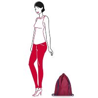 Рюкзак складной Mini maxi sacpack dark ruby - фото 4