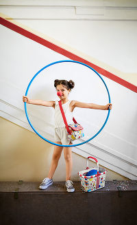 Сумка детская Everydaybag circus red - фото 3