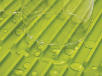 Коврик для сушки посуды Flume™ большой зеленый - фото 5