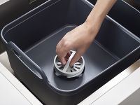 Контейнер для мытья посуды Wash&amp;Drain™ тёмно-серый - фото 5