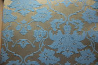 Скатерть овальная "Версаль-Жаккард-атлас. Лазурный", 150x210 см,водоотталкивающая - фото 3