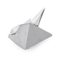 Держатель для колец Origami птица хром - фото 4