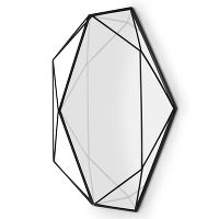 Зеркало настенное PRISMA чёрный - фото 6