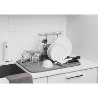 Коврик для сушки посуды UDRY тёмно-серый - фото 3