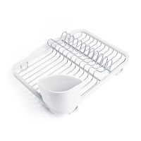 Сушилка для посуды Sinkin, белая/никель - фото 5