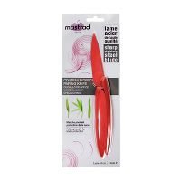 Нож для чистки овощей 10 см, красный, Mastrad - фото 2