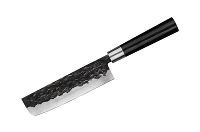 Набор: 3 кухонных ножа "Samura BLACKSMITH" (23, 43, 95), гвоздичное масло, салфетка - фото 5
