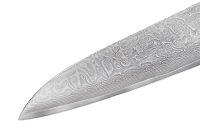Нож кухонный "Samura 67" Гранд Шеф 240 мм, дамаск 67 слоев, микарта - фото 3