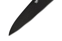 Нож кухонный "Samura SHADOW" универсальный с покр. Black-coating 120мм, AUS-8, ABS пластик - фото 4