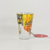 Кружка стеклянная Ночная терраса кафе (В. Ван Гог) в подарочной упаковке - фото 3