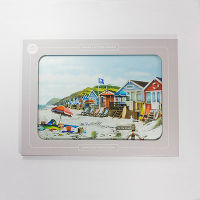 Доска разделочная стеклянная "Солнечный Пляж" 40х30 см - фото 2