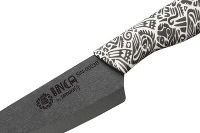 Нож кухонный "Samura Inca" универсальный 155 мм, чёрная циркониевая керамика - фото 2