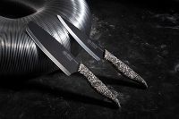 Нож кухонный "Samura Inca" универсальный 155 мм, чёрная циркониевая керамика - фото 4