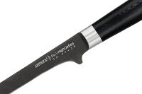 Нож кухонный "Samura Mo-V Stonewash" обвалочный 165 мм, G-10 - фото 3