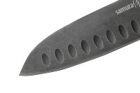 Нож кухонный "Samura Mo-V Stonewash" Сантоку 138 мм, G-10 - фото 2