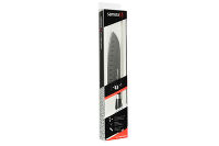 Нож кухонный "Samura Mo-V Stonewash" Сантоку 180 мм, G-10 - фото 6