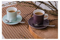 Чашка кофейная 100 мл с блюдцем "Синергия" (черная смородина), Mix&Match - фото 6