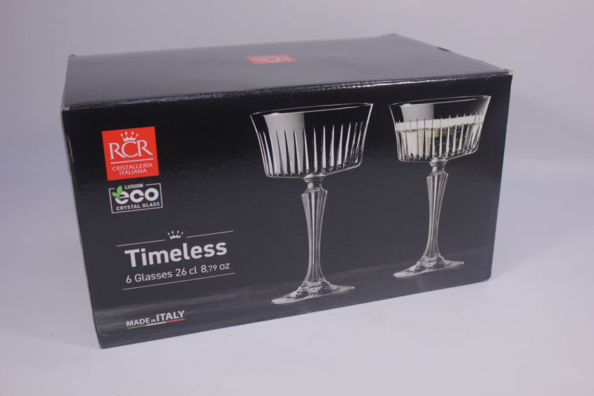 Набор бокалов для шампанского RCR Timeless CHAMPAGNE 260 мл (6 шт) - фото 4