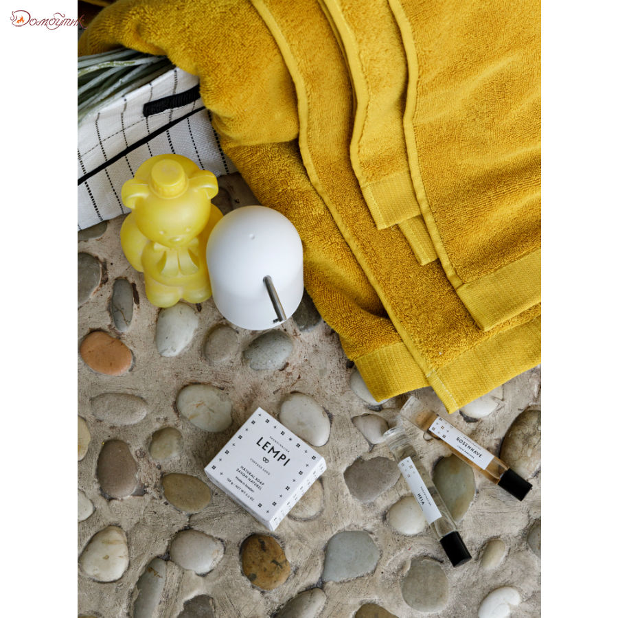 Полотенце банное горчичного цвета Essential, 70х140 см, Tkano - фото 6