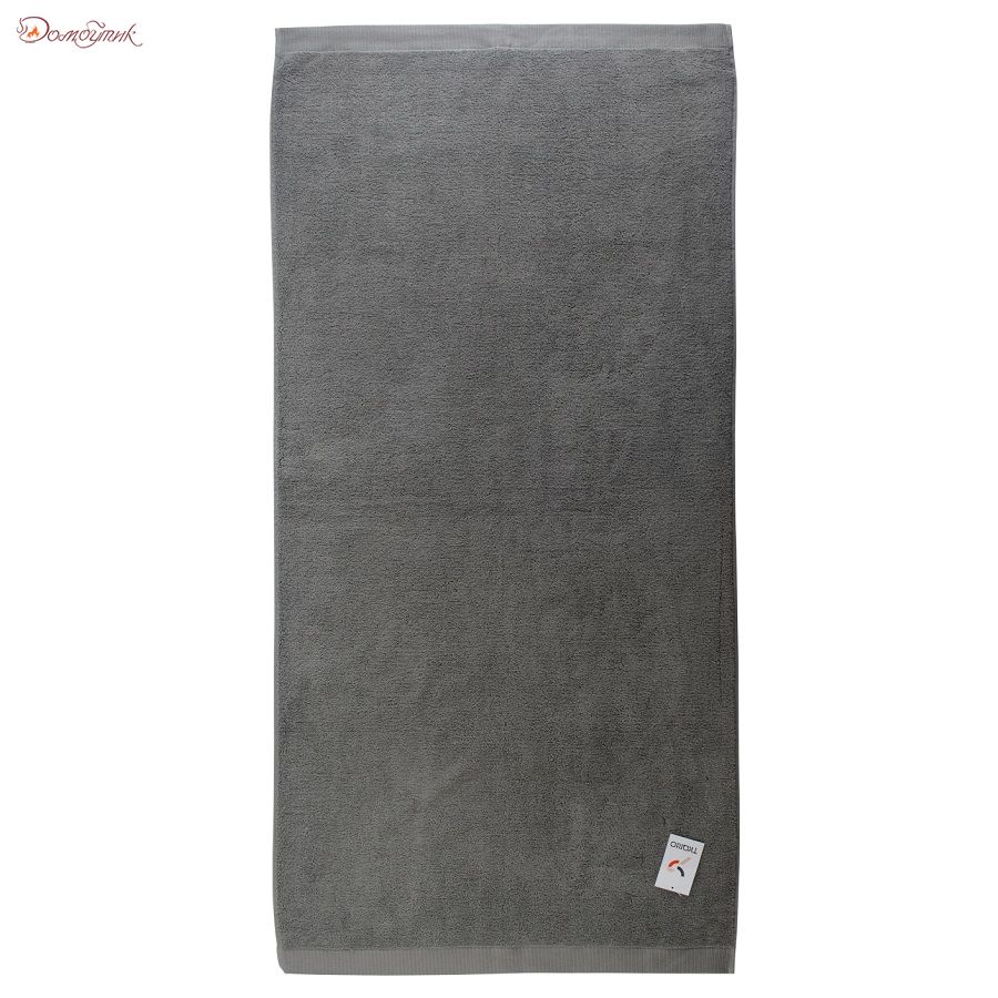 Полотенце банное темно-серого цвета  Essential, 90х150 см, Tkano - фото 4