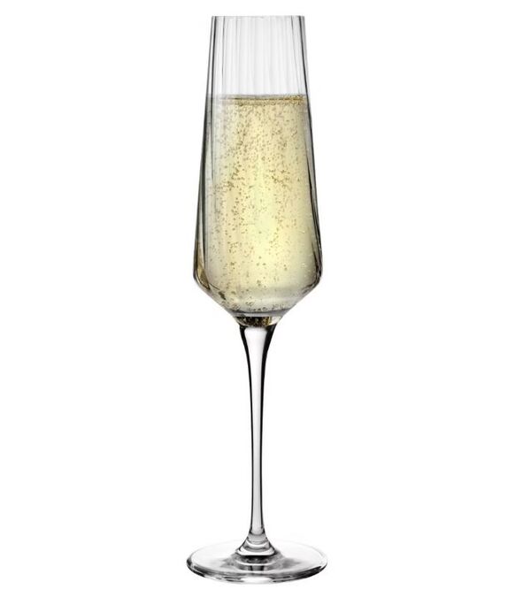Набор фужеров для шампанского Krosno Авангард Люми 180 мл, стекло, 4 шт - фото 2