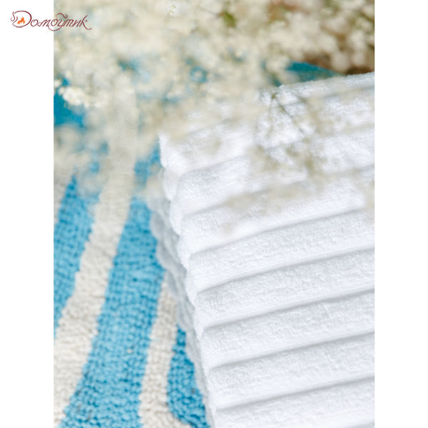 Полотенце банное Waves белого цвета Essential, 70х140 см, Tkano - фото 5