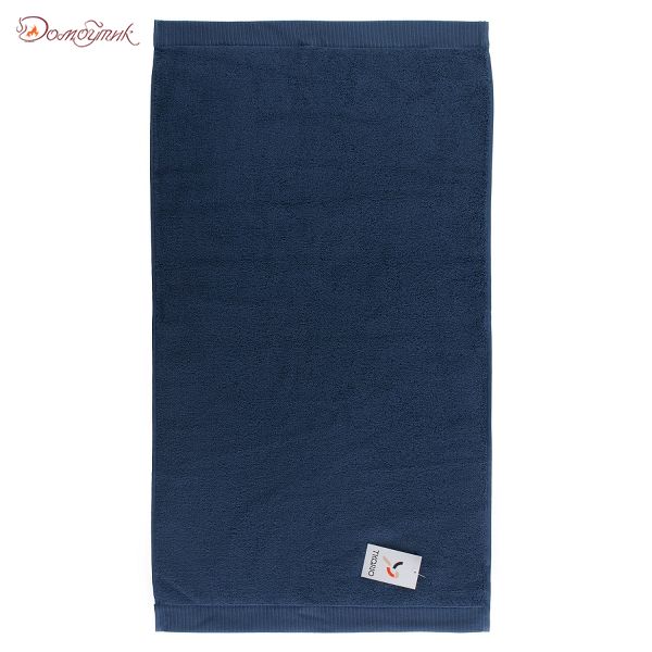 Полотенце банное темно-синего цвета  Essential, 70х140 см, Tkano - фото 9