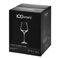 Набор бокалов для белого вина Krosno Авангард Люми 390 мл, стекло, 4 шт - фото 4